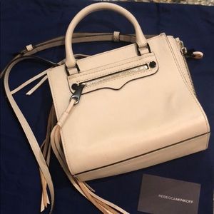 Rebecca Minkoff Small Crossbody Bag in Putty